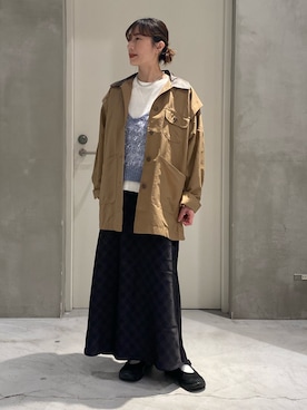 ささきともみさん(レディース・158cm)の冬コーディネート