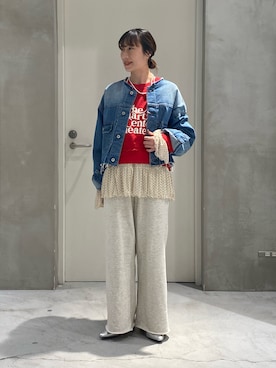 ささきともみさん(レディース・158cm)の冬コーディネート