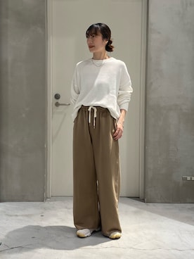 ささきともみさん（レディース・158cm）の冬コーディネート