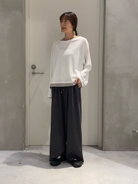 ささきともみさん(レディース・158cm)の秋コーディネート