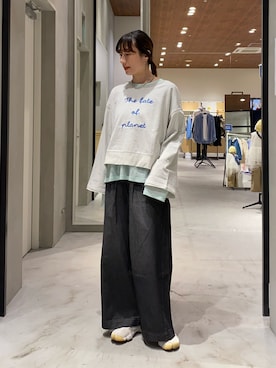 ささきともみさん(レディース・158cm)の春コーディネート