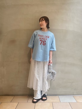 ささきともみさん(レディース・158cm)の夏コーディネート