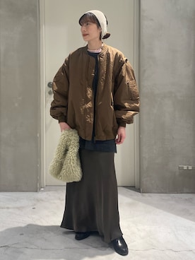 ささきともみさん(レディース・158cm)の冬コーディネート