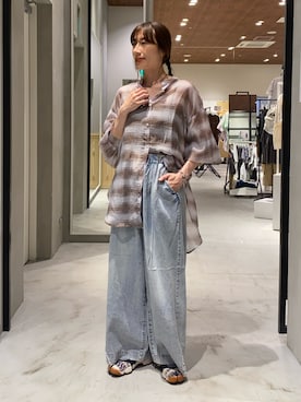 ささきともみさん(レディース・158cm)の春コーディネート