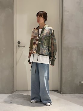 「etsinta（エシンタ）のアイテム」を使った、ささきともみさん（レディース・158cm）の夏コーディネート