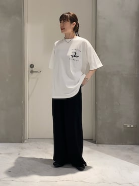 「Franklin Climbing（フランクリンクライミング）のアイテム」を使った、ささきともみさん（レディース・158cm）の春コーディネート