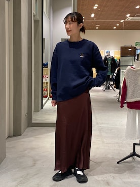 ささきともみさん(レディース・158cm)の冬コーディネート