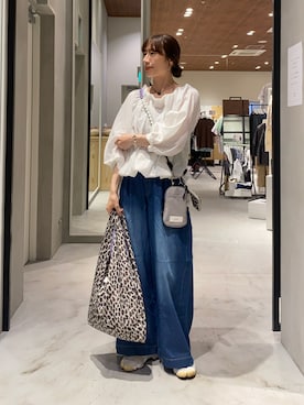 ささきともみさん（レディース・158cm）の春コーディネート