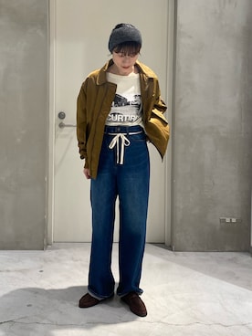 ささきともみさん（レディース・158cm）の冬コーディネート