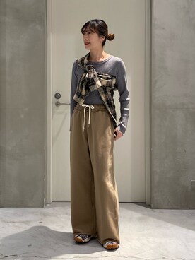ささきともみさん(レディース・158cm)の冬コーディネート