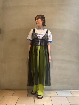 ささきともみさん(レディース・158cm)の夏コーディネート