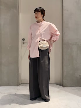 「PENNEYS（ぺニーズ）のアイテム」を使った、ささきともみさん（レディース・158cm）の春コーディネート