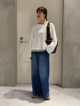 ささきともみさん(レディース・158cm)の春コーディネート