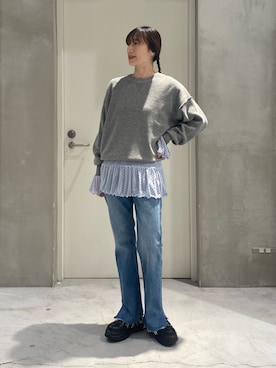 ささきともみさん(レディース・158cm)の冬コーディネート