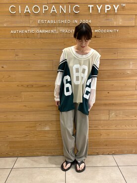 ささきともみさんのコーディネート