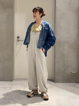 ささきともみさん（レディース・158cm）の冬コーディネート