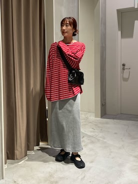 ささきともみさん（レディース・158cm）の秋コーディネート