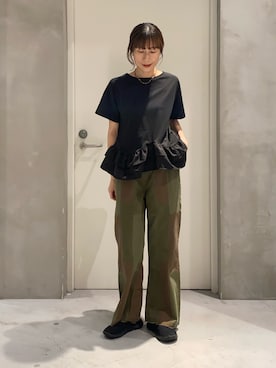 「CIAOPANIC TYPY（チャオパニックティピー）のアイテム」を使った、ささきともみさん（レディース・158cm）の秋コーディネート