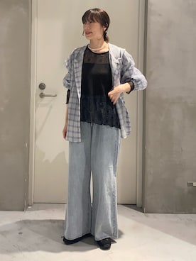 ささきともみさん(レディース・158cm)の春コーディネート