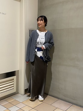 ささきともみさん（レディース・158cm）の秋コーディネート