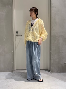 ささきともみさん(レディース・158cm)の夏コーディネート