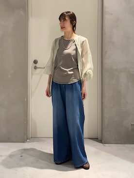 ささきともみさん(レディース・158cm)の春コーディネート