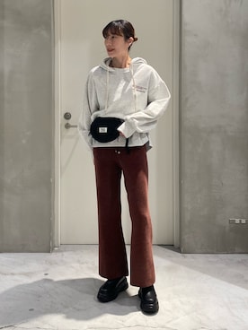 ささきともみさん（レディース・158cm）の冬コーディネート