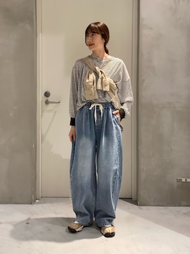 ささきともみさん(レディース・158cm)の春コーディネート