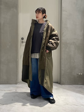 「CIAOPANIC TYPY（チャオパニックティピー）のアイテム」を使った、ささきともみさん（レディース・158cm）の冬コーディネート