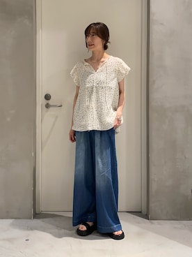 ささきともみさん(レディース・158cm)の夏コーディネート
