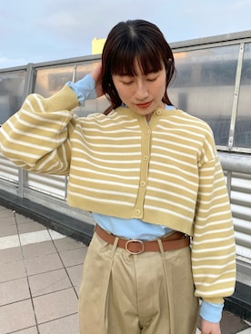 ささきともみさん（レディース・158cm）の冬コーディネート