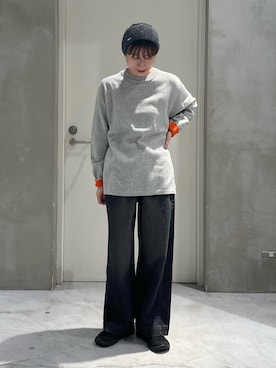 ささきともみさん（レディース・158cm）の冬コーディネート
