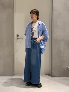 ささきともみさん（レディース・158cm）の夏コーディネート