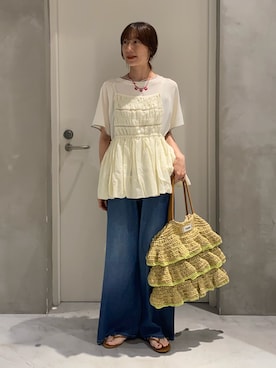 ささきともみさん(レディース・158cm)の夏コーディネート