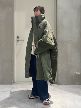 「CIAOPANIC TYPY（チャオパニックティピー）のアイテム」を使った、ささきともみさん（レディース・158cm）の冬コーディネート