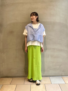 ささきともみさん（レディース・158cm）の春コーディネート