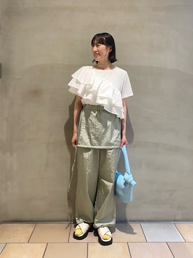 ささきともみさん（レディース・158cm）の春コーディネート