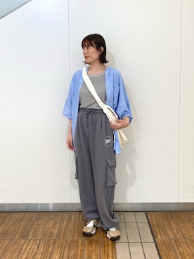 ささきともみさん（レディース・158cm）の夏コーディネート