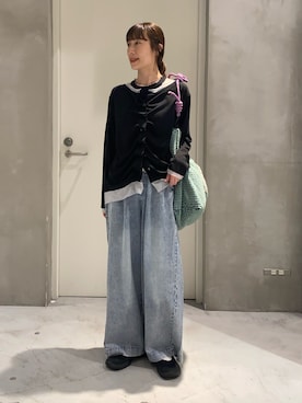 ささきともみさん（レディース・158cm）の春コーディネート