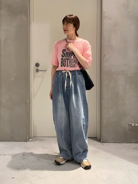 ささきともみさん(レディース・158cm)の春コーディネート