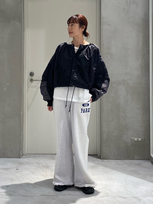 etsintaリメイクZIPフレアスウェットパンツ（スウェットパンツ