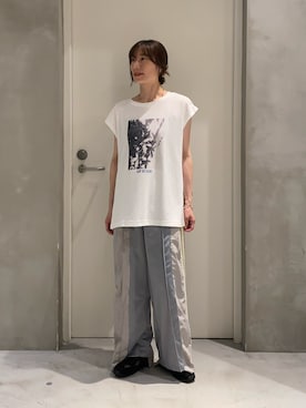 ささきともみさん（レディース・158cm）の夏コーディネート
