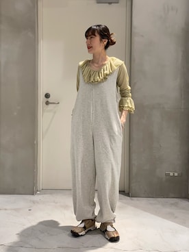 ささきともみさん（レディース・158cm）の冬コーディネート