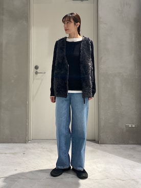 ささきともみさん(レディース・158cm)の冬コーディネート