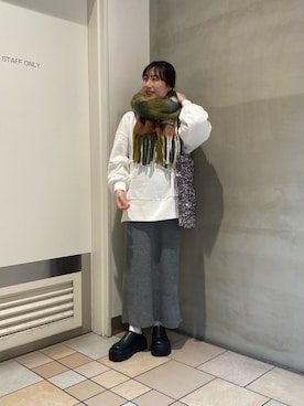 ささきともみさん（レディース・158cm）の秋コーディネート