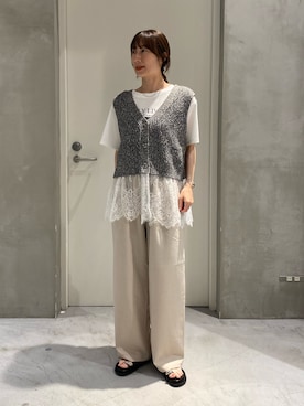 ささきともみさん(レディース・158cm)の夏コーディネート