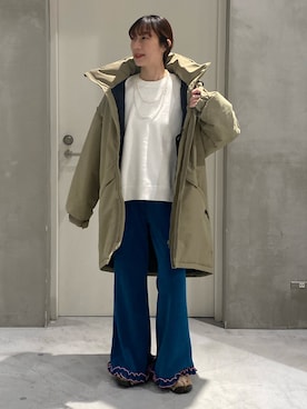 ささきともみさん(レディース・158cm)の冬コーディネート