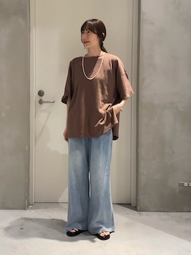 ささきともみさん(レディース・158cm)の夏コーディネート