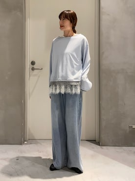 ささきともみさん（レディース・158cm）の春コーディネート