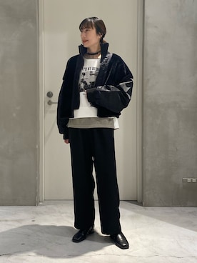 ささきともみさん(レディース・158cm)の冬コーディネート